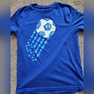 Boys Under Armour soccer shirt